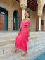 Vestido Valentina Coral