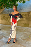 Vestido LadyDi Amapolas