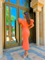 Vestido Venezia Mandarina