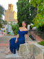 Vestido Valentina Azul Marino