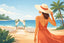 Vestidos invitada para boda en la playa elegante
