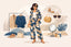 Cómo combinar un conjunto estampado elegante