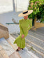 Vestido Odete Verde Oliva