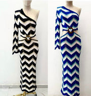 Vestido Hilo Zigzag Aro