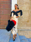 Vestido LadyDi Amapolas - Atelier Invitada S.L