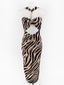 Vestido Mónaco Zebra - Atelier Invitada S.L