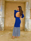 Vestido de invitada Vestido Sevilla Azul Marino para mujer - Atelier Invitada S.L