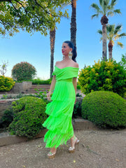 Vestido de invitada Vestido Valentina Mojito para mujer - Atelier Invitada S.L