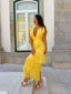 Vestido Azucena Amarillo