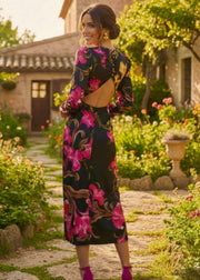 Vestido Toscana Floral - Atelier Invitada S.L