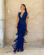 Vestido Edén Marino