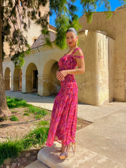 Vestido Olimpo Estampado - Atelier Invitada S.L