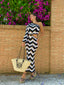 Vestido Hilo Zigzag Aro