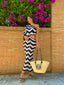 Vestido Hilo Zigzag Aro
