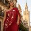 Vestido Mantón Curvy - Atelier Invitada S.L