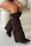 Botas Polainas Antelina