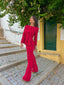 Conjunto Sorrento Rojo Vino - Atelier Invitada S.L
