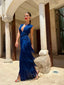 Vestido Edén Marino