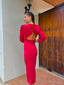 Vestido Toscana RojoVino
