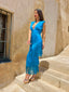 Vestido Azucena Azul - Atelier Invitada S.L