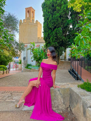 Vestido de invitada Vestido Barco Buganvilla para mujer - Atelier Invitada S.L