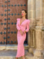 Vestido de invitada Vestido Toscana Rosa para mujer - Atelier Invitada S.L