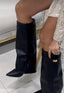 Botas Polainas Negras - Atelier Invitada S.L