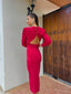 Vestido Toscana RojoVino - Atelier Invitada S.L