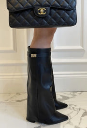 Botas Polainas Negras - Atelier Invitada S.L