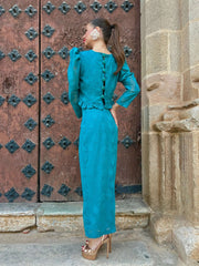 Conjunto Rabat Azul Petróleo - Atelier Invitada S.L