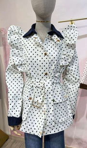 Parka Cambridge Lunares - Atelier Invitada S.L