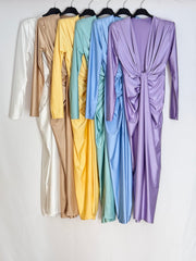 Vestido Anitta Manga Larga - Atelier Invitada S.L