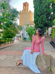 Vestido Aura Bicolor - Atelier Invitada S.L