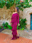Vestido Yasmin Burdeos - Atelier Invitada S.L